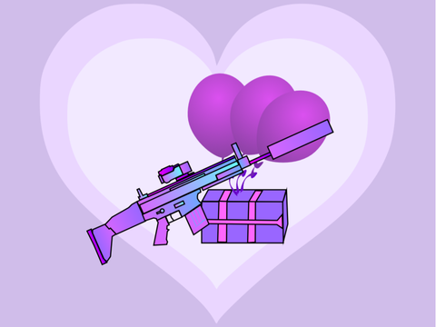 Scar L 情人節特效槍