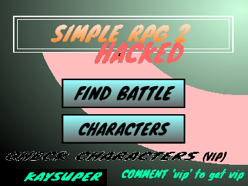 [☁ PVP] SIMPLE RPG 2 (HACKED)