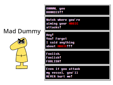 Mad Dummy Voicelines