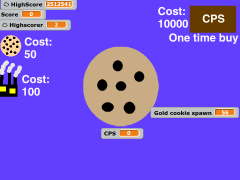 Cookie Clicker (V.0.2)