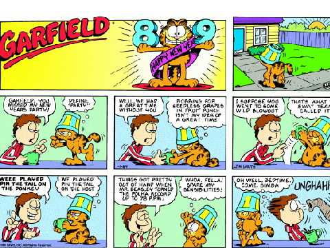 Garfield comics