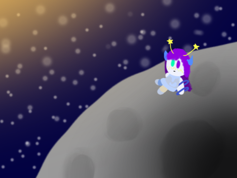 Art fight attack from team shadow! ( @krystalkat4eva )