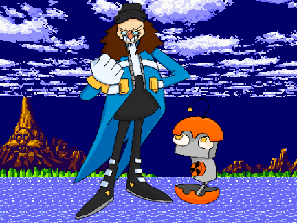 Dr. Eggman's new look!