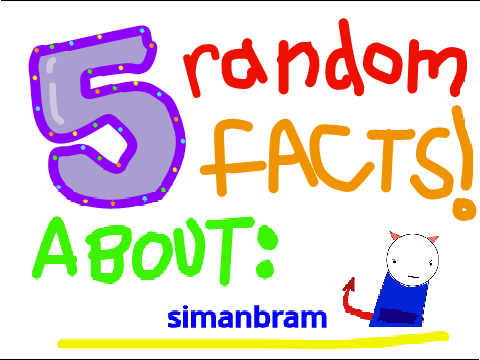 5 Random Facts About Me