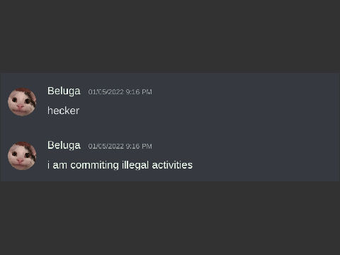 not again