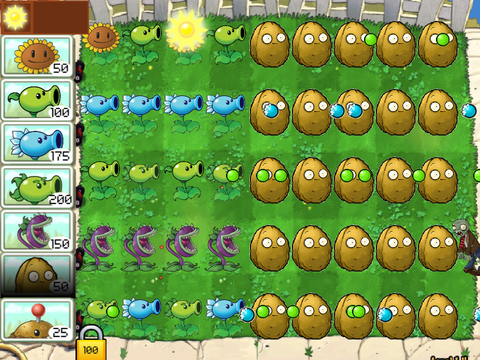 Plants vs Zombies on scratch revamped