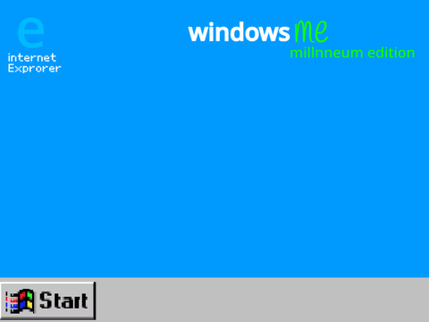 windows me 起動シーン