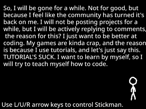 ANNOUNCEMENT (NOT RELEVANT NOW)