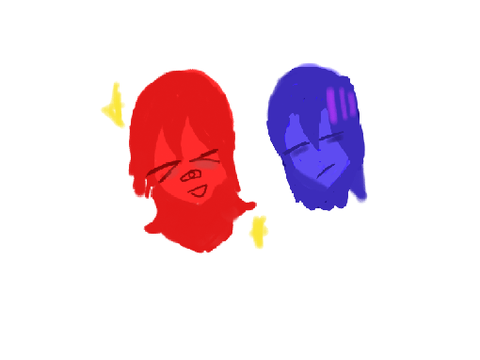 blue n red 