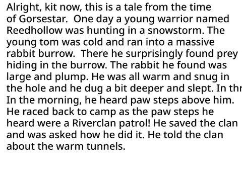 How Windclan got tunneling