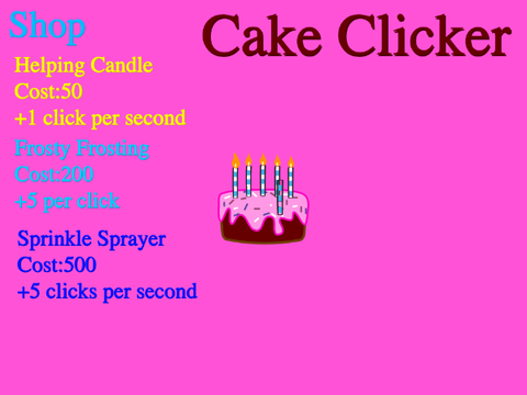 Cake Clicker