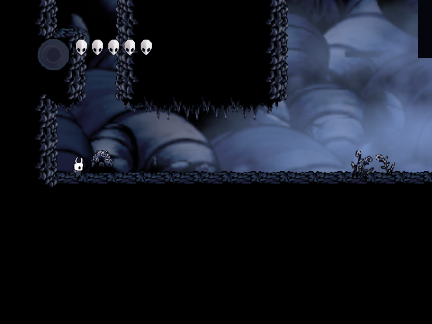 Hollow Knight but bad walking
