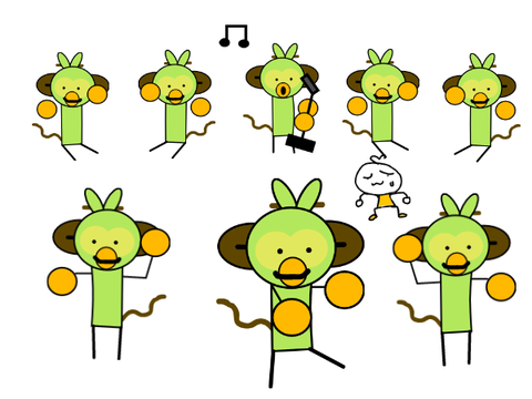 Grookeys vibing to Cupid and one guy over there