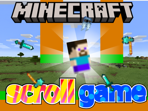 Minecraft scroll game‼︎/マインクラフトスクロールゲーム‼︎