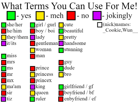 What Terms You Can Use For Me :> remix remix