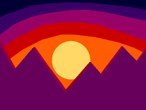 sunset march