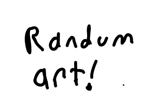 Randum !quick! art (dino otter)