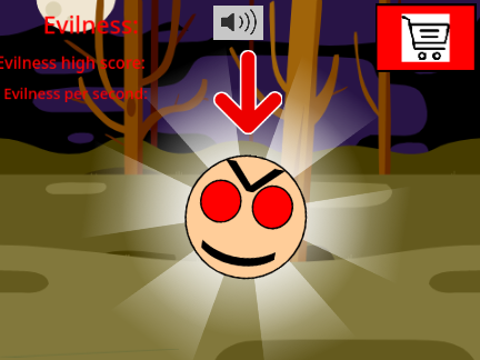 Make evil man more evil clicker