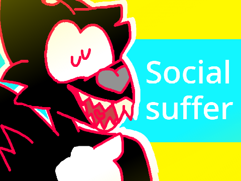 social suffer animation meme stress relief