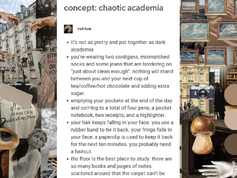 chaotic academia: a guide