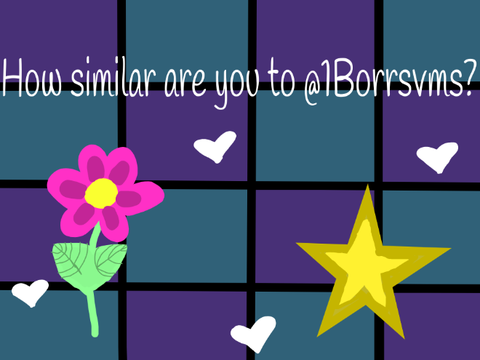 How similar am I to @1Borrsvms remix