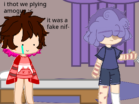 P.o.v: you find pro sleeping || *sad child*