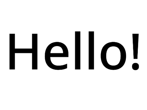 Hello!