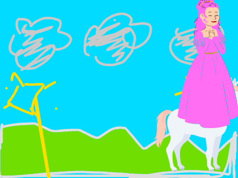 princess and unicorn!!!