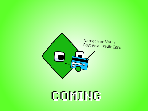 Hue Vrain goes credit card - COMING