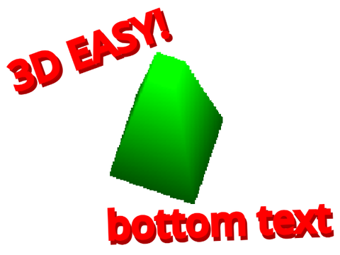 3D Object creation