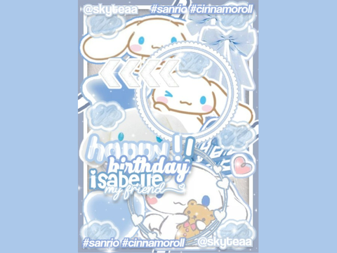 happy birthday isabelle! gifts >>