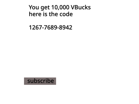 VBuck codes