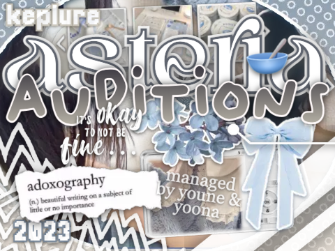 ıllı ─ ASTERIA auditions⌇⛪ ❏ thumbnail ! ୧