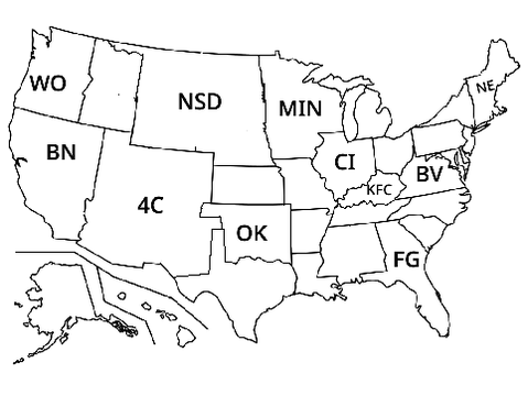 NEW US MAP