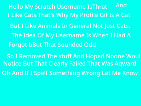 About Me (old file I found)