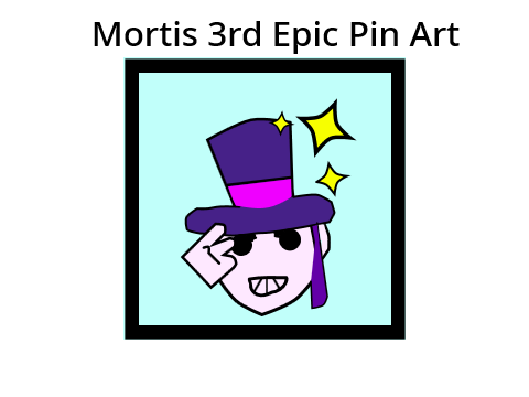 Mortis special pin art