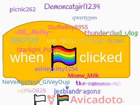 Sign if Scratch Should do This for Pride month!