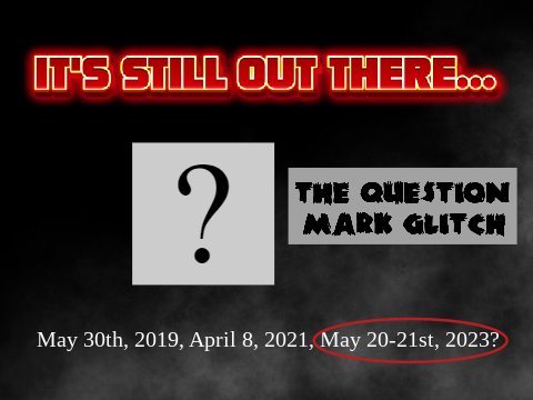 Guys, It's Still Out There...