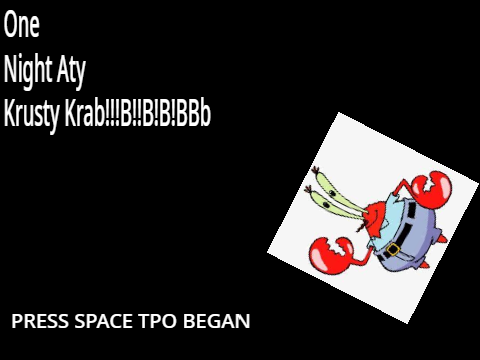 One Night At The Krusty Krabs