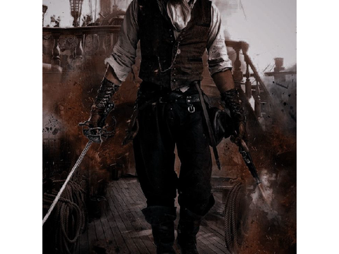 MAN THE CANNONS- pirate metal song by Jonathan Young