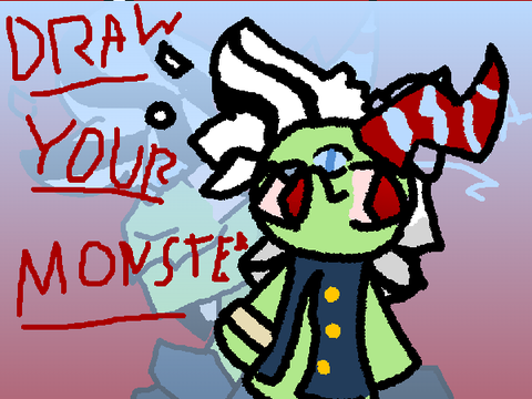 Draw Your Monster || OC Trend 