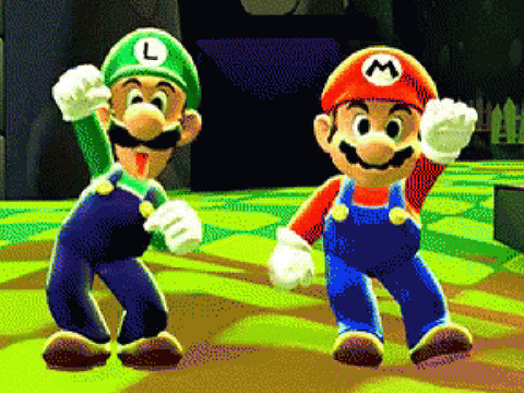 Add yourself dancing with Mario and Luigi #all #mario #Luigi #dancing  #Trending remix