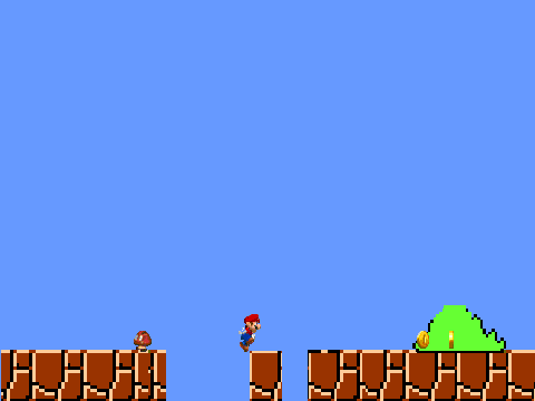 only one level super mario bros