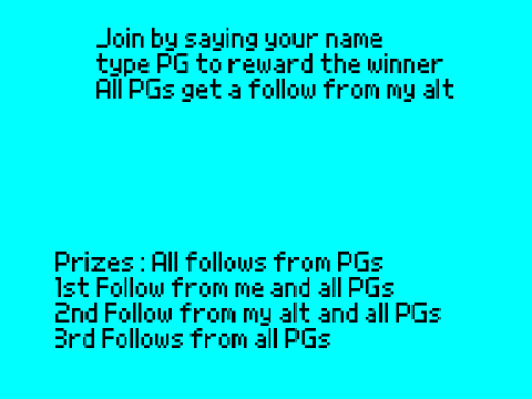 30 follow giveaway