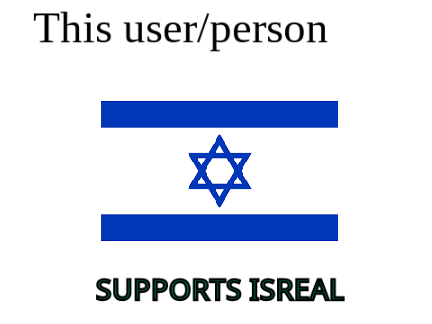 SUPPORT ISREAL remix