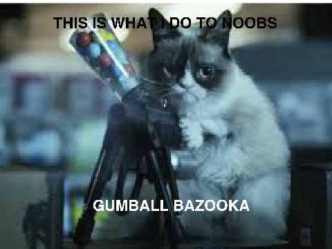 Grumpy Cat Hates Noobs