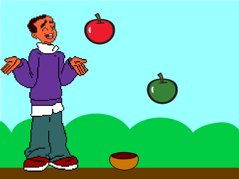 Apple chomp!
