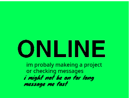 Am I online????