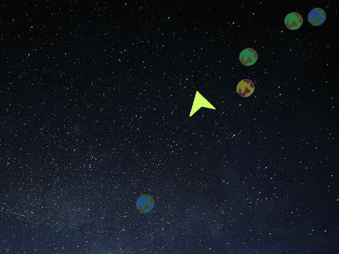 Spaceship battle