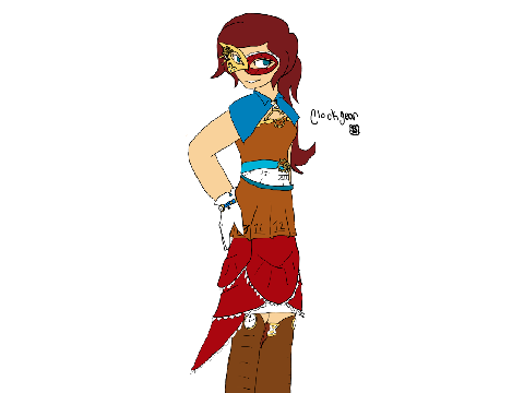 Colored Steampunk Clockgear